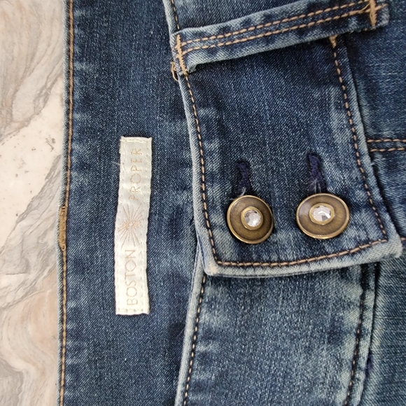 PALAZZO JEANS Boston Proper. Size 10. Wide leg. High rise. - Picture 12 of 12
